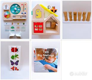 Lovevery Observer giochi legno Montessori