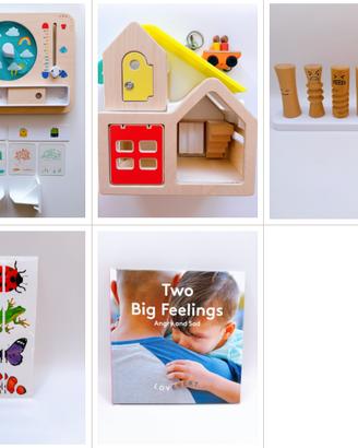 Lovevery Observer giochi legno Montessori