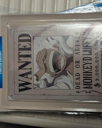 Serie completa Metal Poster 3D One Piece