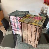 Coppia di sgabelli colorati MiHo design