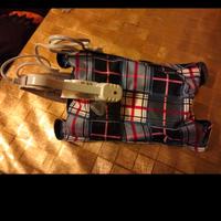 scaldino elettrico con borsa in acqua calda 