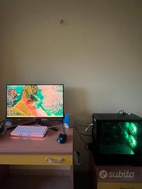 Pc gaming con monitor