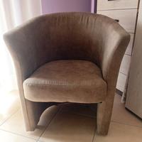 poltroncina ecopelle