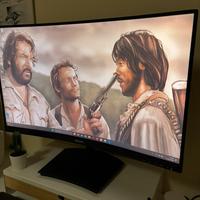 monitor philips 27 pollici CURVO Full HD