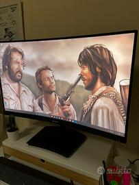 monitor philips 27 pollici CURVO Full HD