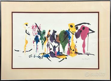 Frank Frazier pittore quadro serigrafia Apartheid