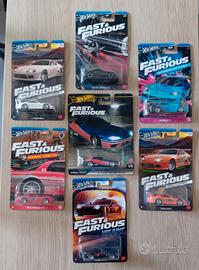 Lotto 7 Hotwheels FAST & FURIOUS