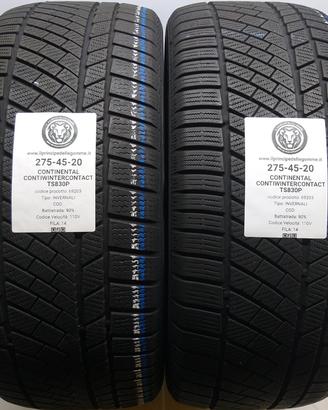 2 GOMME 275 45 20 CONTINENTAL A69203