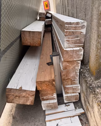 Travi in legno