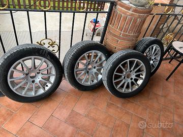 Cerchi smart 451 tre fori