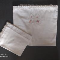 Lenzuolini carrozzina fatti a mano