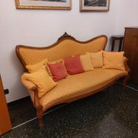 Divano e 2 poltrone Luigi Filippo