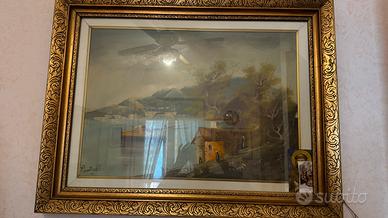 Quadro Olio su Tela Antonio Ponticelli