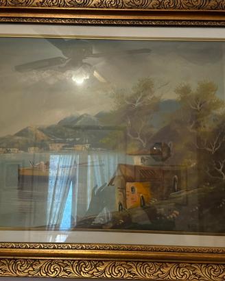 Quadro Olio su Tela Antonio Ponticelli