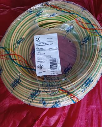 Coppia matasse cavo elettrico FS 17 2,5 mm  