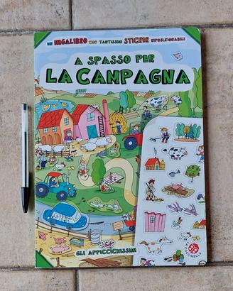 Libro per bambini "A SPASSO PER LA CAMPAGNA"