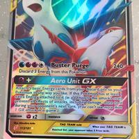 Carta Pokemon Aero Unit GX