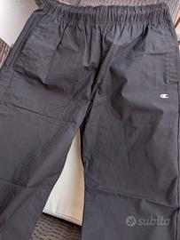 Champion pantaloni jogging cotone nero