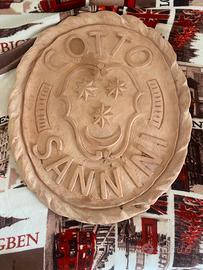 Targa in cotto artistico Cotto Sannini