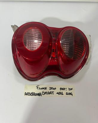STOP FANALE POSTERIORE DESTRO SMART ForTwo Cabrio