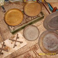 Bilancia stadera e braceri antichi