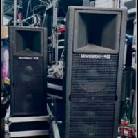 Montarbo W22a  rcf fbt lem outline bose jbl dj set