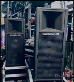 Montarbo W22a  rcf fbt lem outline bose jbl dj set