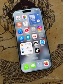 Apple iPhone 15 Pro 256Gb Titanio Bianco