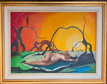 quattro  a olio moderno con tagli 