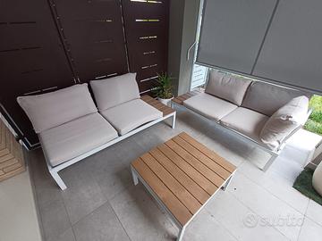 Set tavolo e panche da esterno
