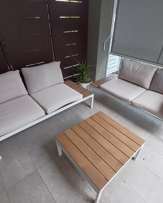 Set tavolo e panche da esterno