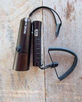 TORCE SUBACQUEE SEAC R6 e SEAC T5