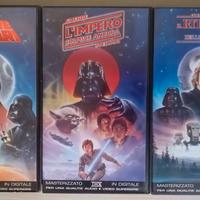 Star wars, trilogia completa in vhs