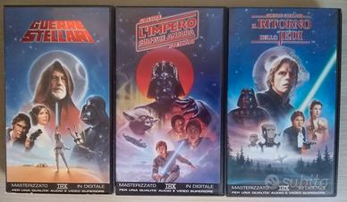 Star wars, trilogia completa in vhs