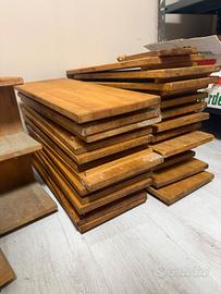 tavole di legno per pizza o taglieri