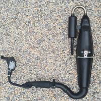 Marmitta Completa ape 50 piaggio NUOVA 2023