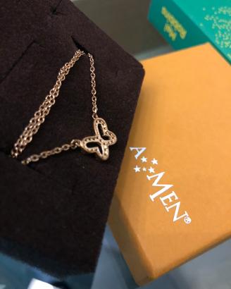 Collana argento amen
