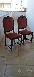 coppia sedie vintage