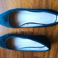 Scarpe di velluto ballerine  n. 38