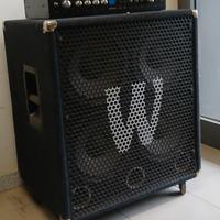 amplificatore basso elettrico testata cassa warwic