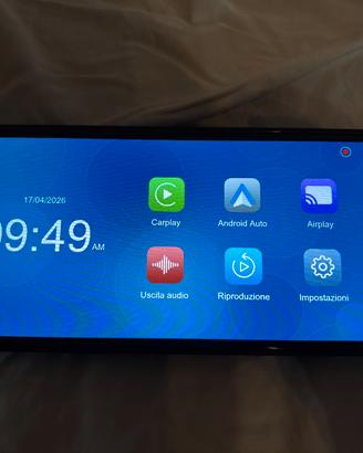 Schermo CarPlay e Android Auto con Dashcam Avylet
