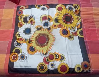 Salvatore Ferragamo Foulard seta edizione Fiorio

