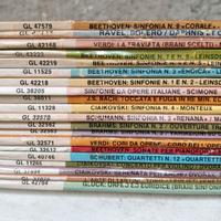 120 LP VINILI 33 GIRI MUSICA CLASSICA IN BLOCCO