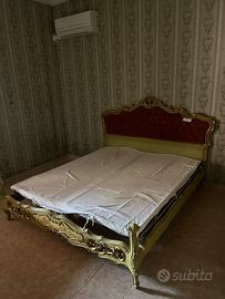 Telaio letto matrimoniale stile veneziano