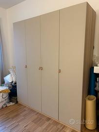 Armadio ikea pax 4 ante