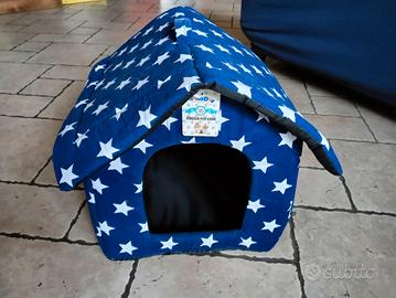 Cuccia per cani HAPPY DOG gatti pet nuova blu