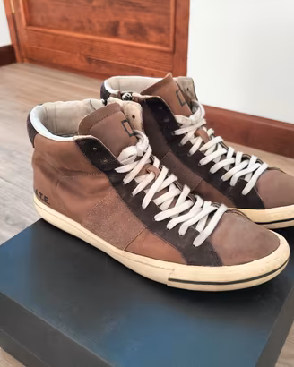 scarpe sneakers alte uomo marca DATE
