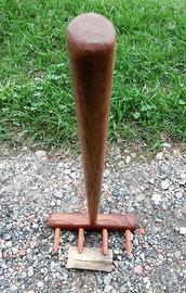 Rastrellino in legno di castagno