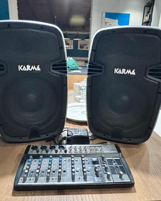 Impianto mixer e casse