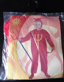 Vestito diavoletto 3/4 anni